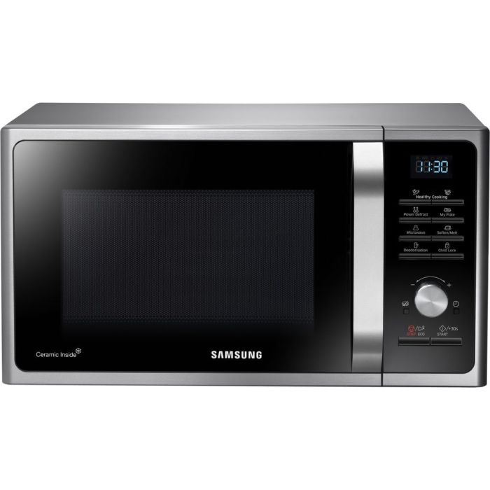 Samsung MS28F303TAS/EU NEW 1000w Microwave Oven with Led Display Solo 28L Silver