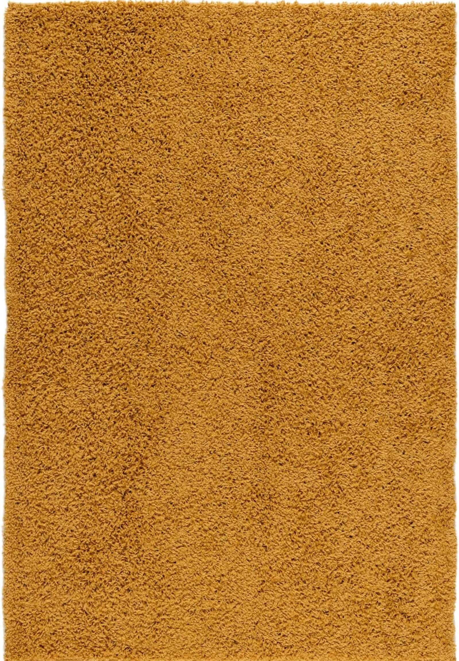 Shaggy Collection Shaggy Rugs in Gold | 380go