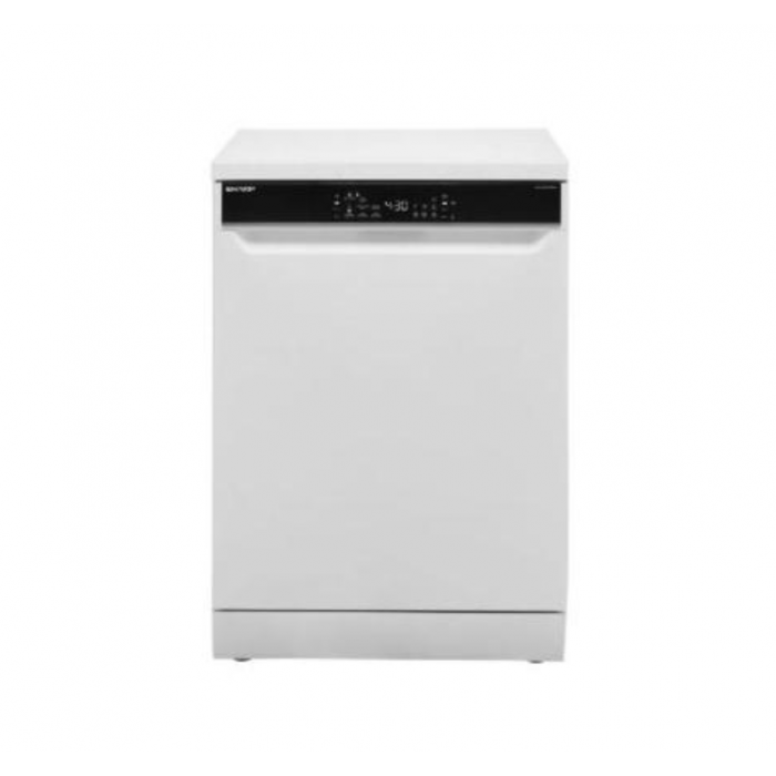 SHARP QW-NA26F39DW-EN 15 Place Freestanding Dishwasher White