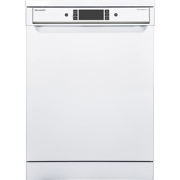Sharp QW-HT31R452W BRAND NEW Freestanding A++ Rated Dishwasher 15 Place Settings