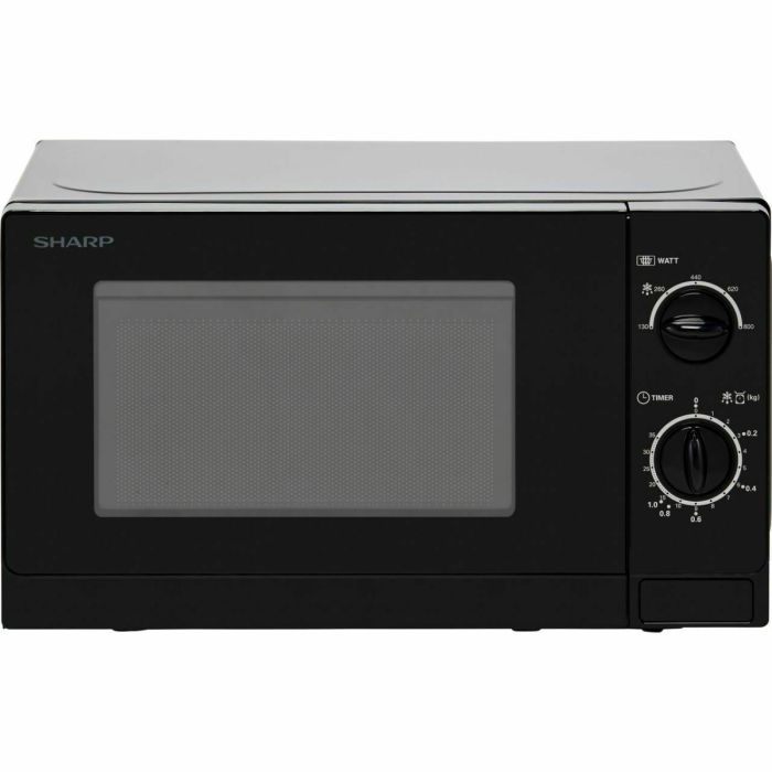 Sharp R20DKM NEW Freestanding Microwave Oven 8 Programmes 20L 800w Dark Silver