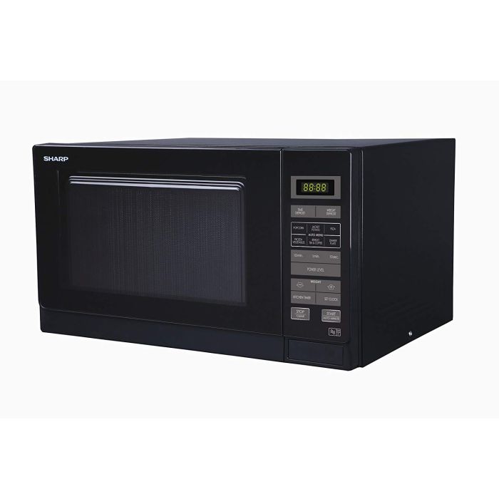 Sharp R374KM BRAND NEW 25L 900W Dial Freestanding Solo Microwave Oven - Black