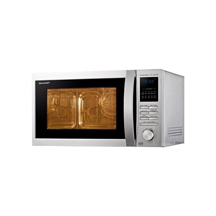 Sharp R822STM 900W 25L Compact 12 Auto Programs Combination Microwave Oven