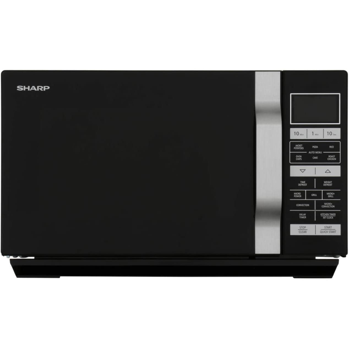 Sharp R860KM NEW Combination Freestanding Microwave Oven with Grill 25L Black