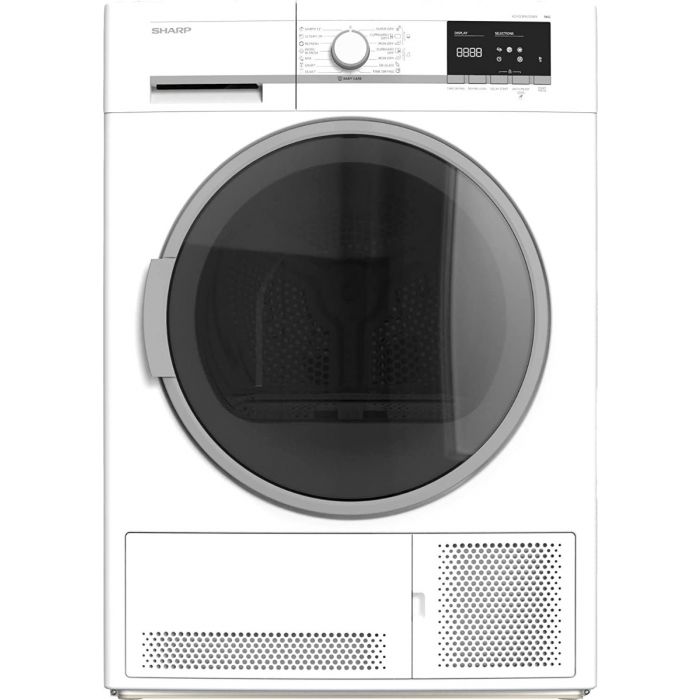 SHARP KD-GCB9S7GW9-EN 9kg Condenser Tumble Dryer B-rated White