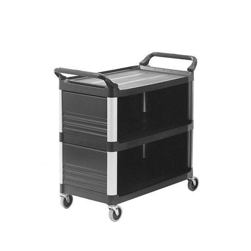 Rubbermaid X-Tra Utility Cart closed 3 sides