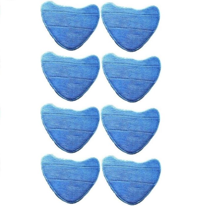8 x Vax Genuine S2S / S86-SF Steam Fresh Range Microfibre Velcro Steam Mop Pads