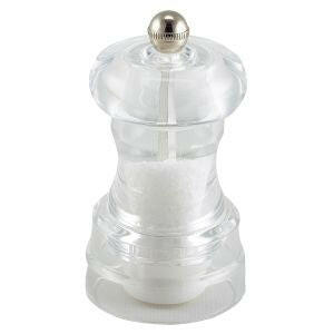 Genware Salt Or Pepper Grinder Acrylic 10cm Sold Separately