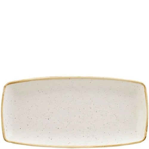 Churchill Stonecast Barley White Oblong Plate 15cm x 29.5cm Case Size 12