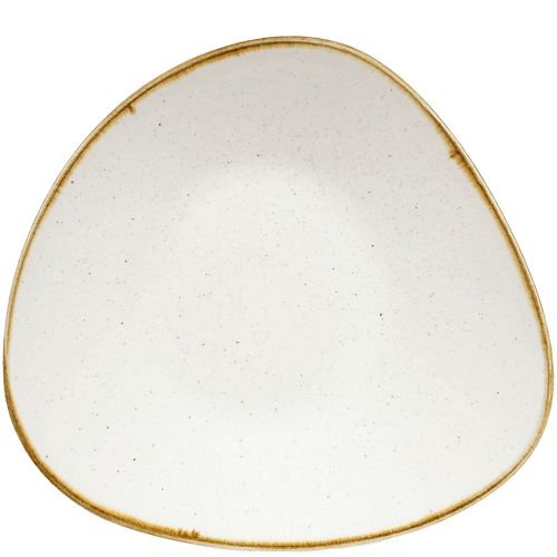 Churchill Stonecast Barley White Triangle Bowl 21 x 21cm Case Size 12