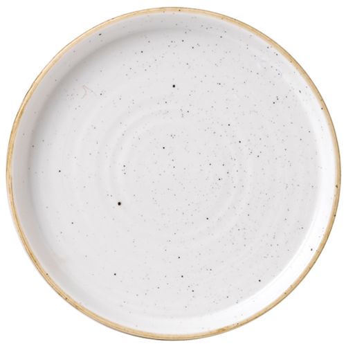 Churchill Stonecast Barley White Walled Plate 15.7cm/6.13" Case Size 6