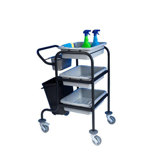 House Keeping Cleaning Cart - 3 Tray