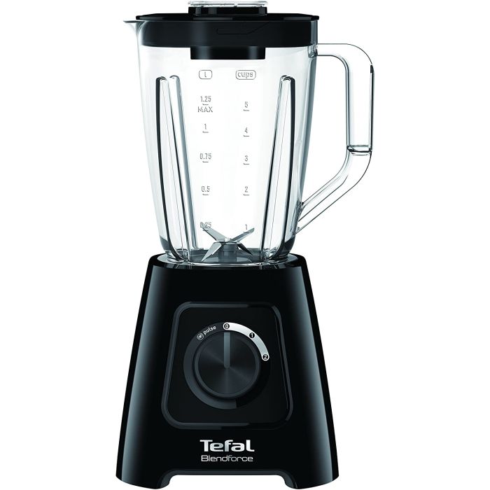 Tefal BL420840 NEW Jug Blender with 2 Speeds Blendforce II 1.5L 600w Black