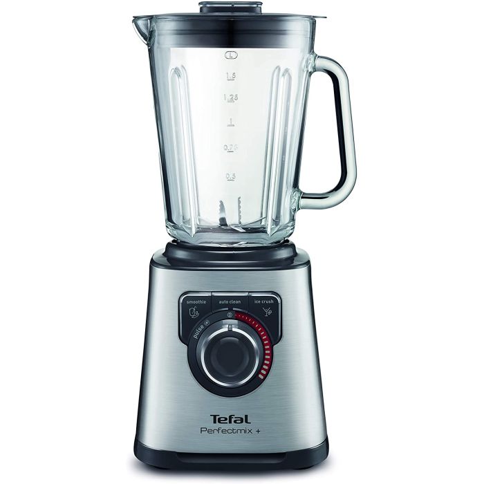 Tefal BL811D40 Jug Blender Perfect Mix+ High-Speed Glass Blender 1200W Dark Grey