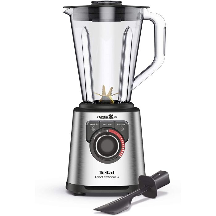 Tefal BL82AD40 Jug Blender PerfectMix+ Tritan 2L 1200w Stainless Steel & Grey