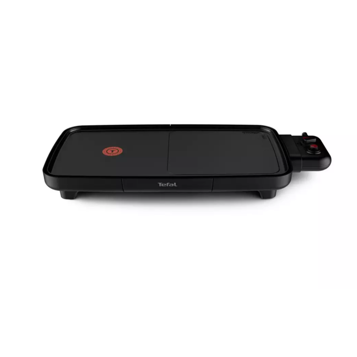 Tefal CB642840 Grill 8 Portion Plancha Booster Health Cooking Grill 2200w Black