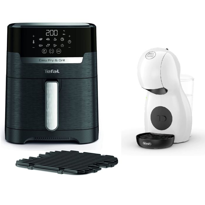 Tefal Air Fryer & Grill EasyFry + Free Delonghi Dolce Gusto Pod Coffee Machine