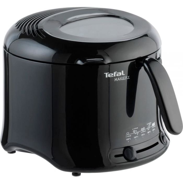 Tefal FF123841 Deep Fat Fryer Maxi Fry with Odour Filter 1Kg 1600W - Black