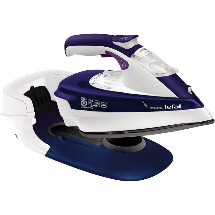 Tefal FV9965G0 NEW Cordless Steam Iron Freemove 2600w 0.25L White & Purple