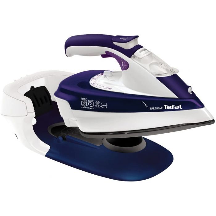 Tefal FV9966G0 Cordless Steam Iron with Smart Auto-off 0.25L 2600w Blue & White