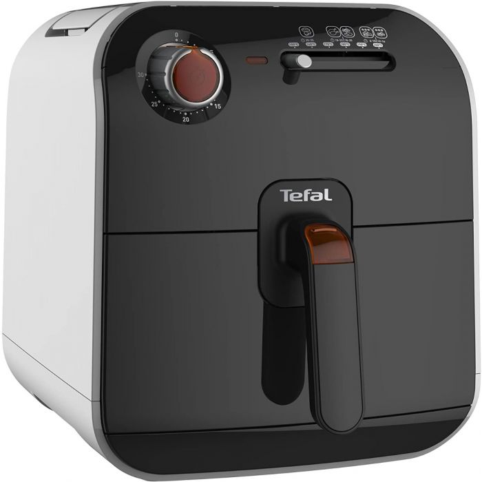 Tefal FX100015 Airfryer Fry Delight Hot Air Fryer 0.8Kg 1400w Black & White