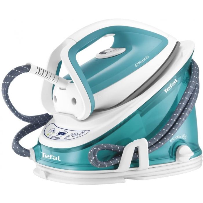 Tefal GV6721G0 NEW Steam Generator Station High Pressure Iron Effectis Green & White