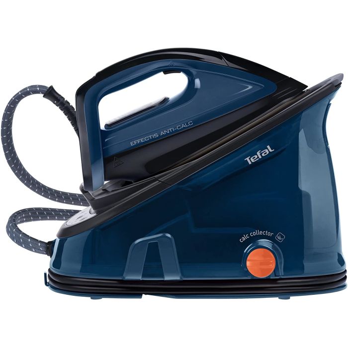 Tefal GV6840G0 Steam Generator Station Iron Effectis Anti-Calc Black & Blue