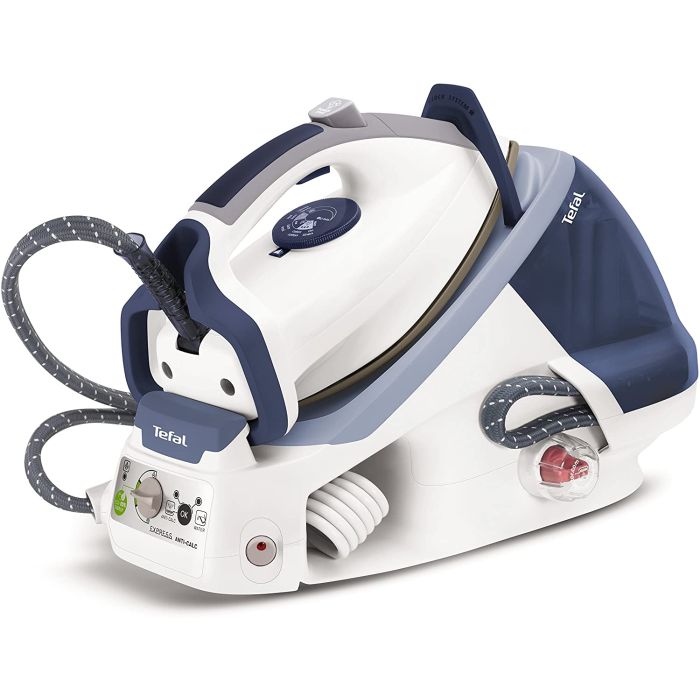 Tefal GV7466 NEW Steam Generator Station Iron Anti-Scale 2200w Blue & White