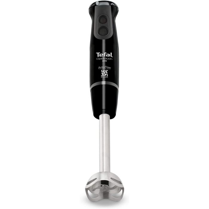 Tefal HB833840 Hand Blender 16 Speeds Smoothie Maker Optitouch 0.8L 600w Black
