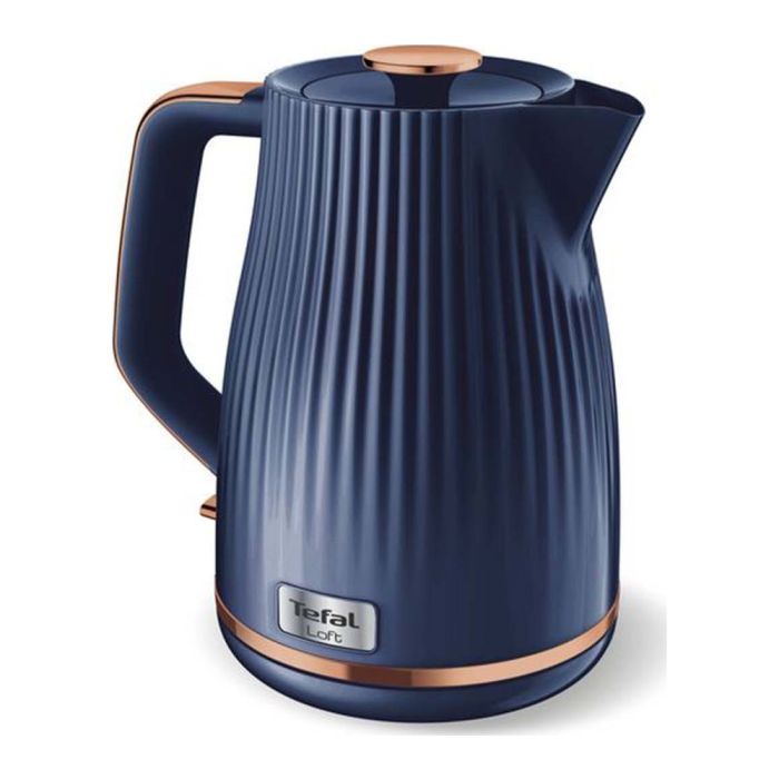 Tefal KO250440 Jug Kettle Loft Rapid Boil 1.7L 1500W Midnight Blue & Rose Gold