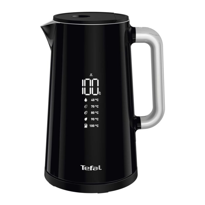 Tefal KO853840 NEW Jug Kettle Smart N Light with Digital Display 1.5L - Black