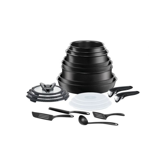 Tefal L6547802 Pan Set 20-Piece Cookware Set Ingenio Performance - Dark Grey