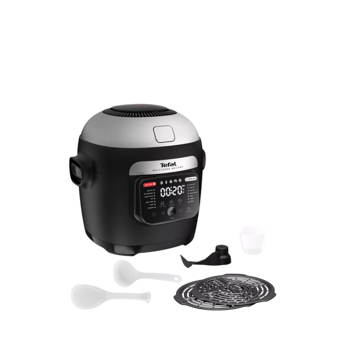 Tefal MY741CG1 Multicook Actifry Stirring Air fryer & Multicooker 6L Black