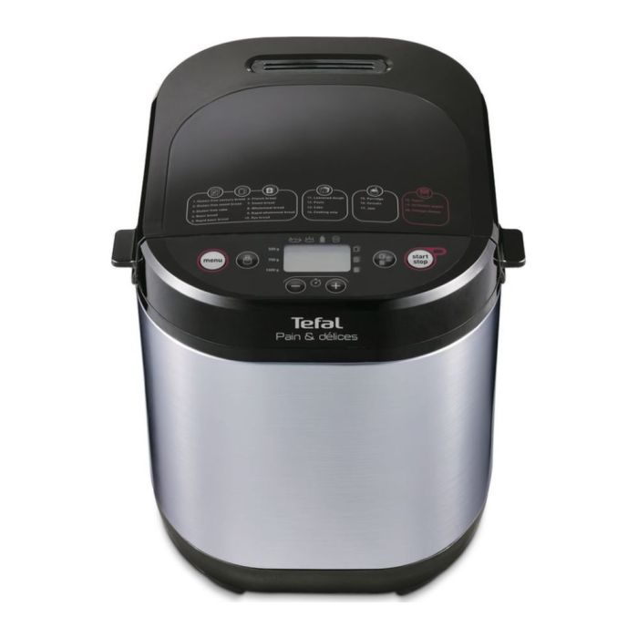 Tefal PF240E40 Breadmaker Gluten-free Pain et Delices 700w 2.8L Silver & Black
