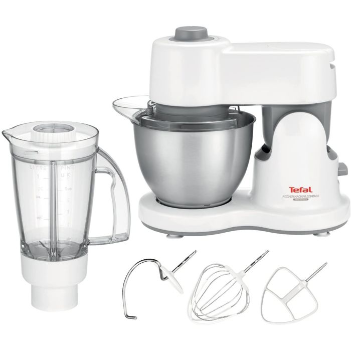 Tefal QB201140 NEW Stand Mixer Kitchen Machine with Blender 3.5L 700w White
