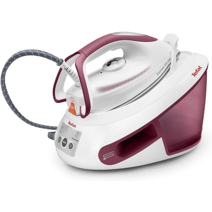 Tefal SV8012G0 Steam Generator Station Iron Express 1.8L 2800W White & Purple