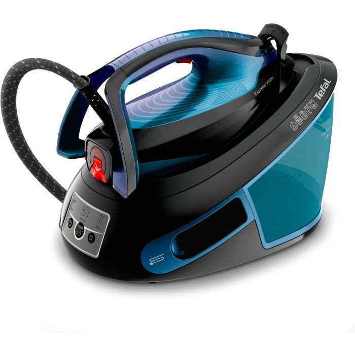 Tefal SV8155G0 Steam Generator Station Iron Express Vision 2200w Blue & Black