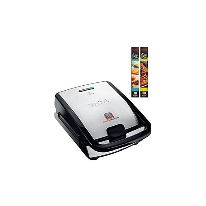 Tefal SW852D27 NEW Multi-Function Sandwich Toaster Waffle Maker Stainless Steel