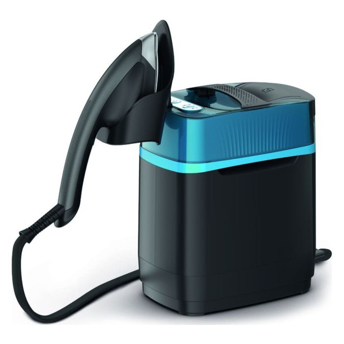 Tefal UT2020 NEW High Pressure Garment Steamer Cube Clothes Steamer Blue & Black