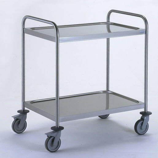 Tournus 2 Tier Service Trolley With Handles