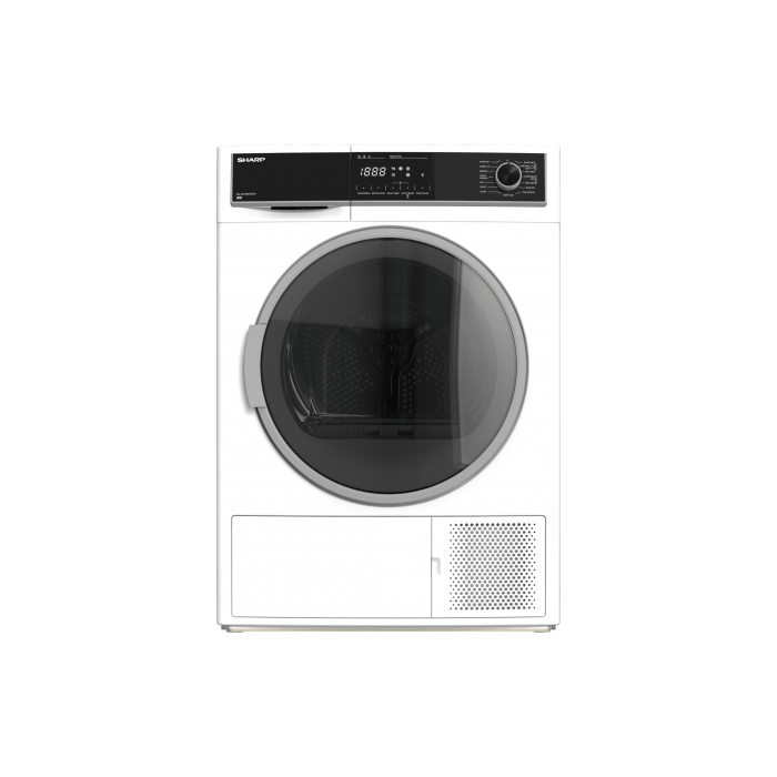 Sharp KD-NHH0S7GW2-EN 10Kg Heat Pump Tumble Dryer White A++ Rated