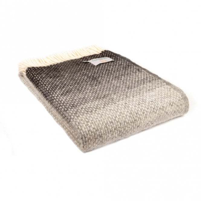 Ombre Pebble Pure New Wool Throw
