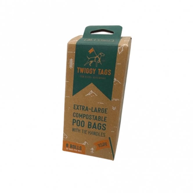 Compostable Poo Bags 8 Rolls