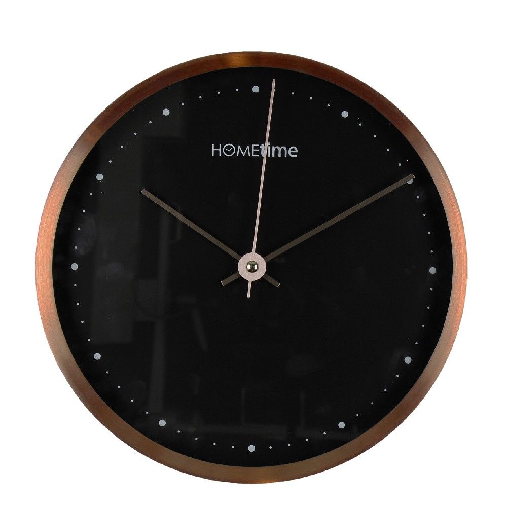 Hometime Copper Aluminium Wall Clock