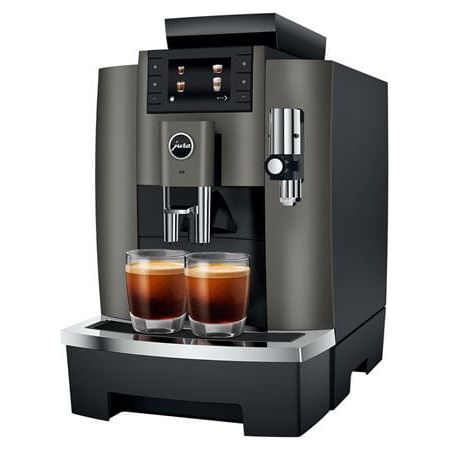 Jura Automatic Commercial W8 Dark Inox Coffee Bean To Cup Machine