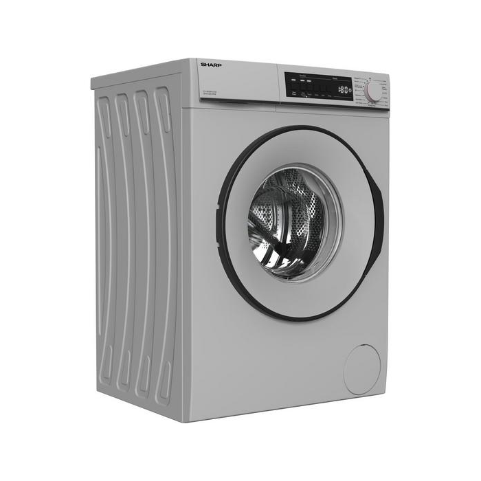 Sharp ES-NFB8141SD Freestanding Washing Machine 8 kg 1400 Spin - Silver