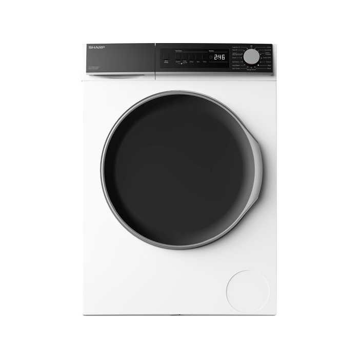Sharp ES-NFB914AWC-EN Freestanding Washing Machine 1400 RPM Spin 9Kg White