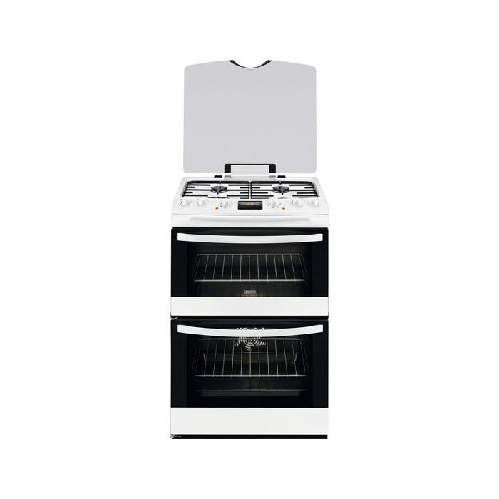 ZANUSSI ZCK68300W NEW 60cm Dual Fuel Cooker Double Oven WG102/44