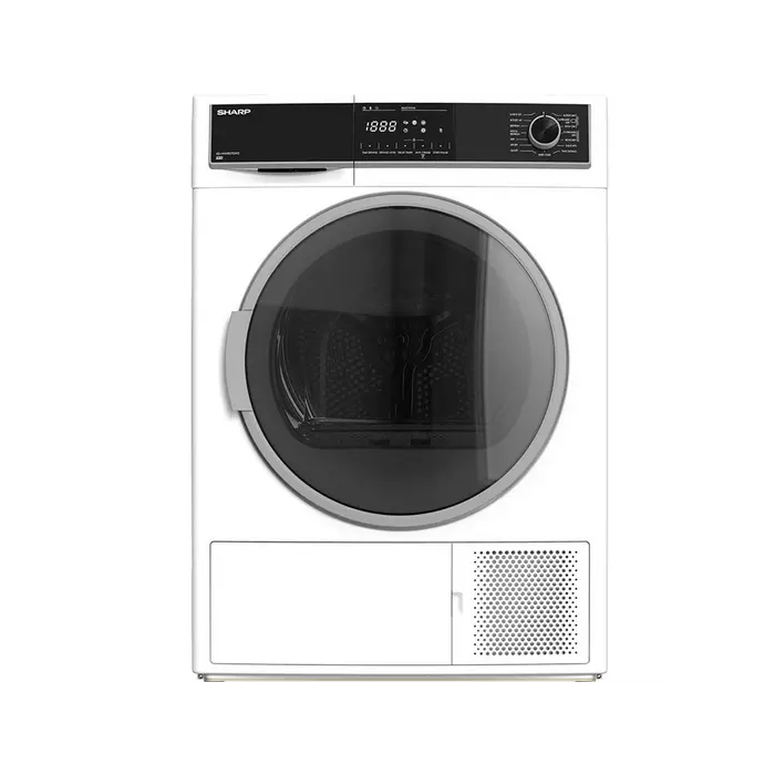 Sharp KD-HHH9S7GW2-EN 9 kg Heat Pump Tumble Dryer White Energy Class A++