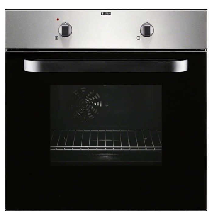 Zanussi ZOB143X Electric Built-in Single Oven True Fan 56L Stainless Steel